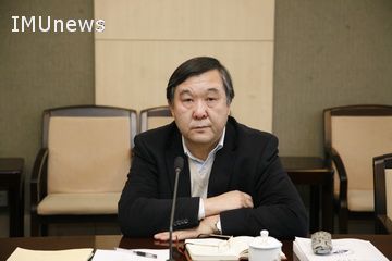 副校长齐木德道尔吉传达国家公派出国留学工作精神